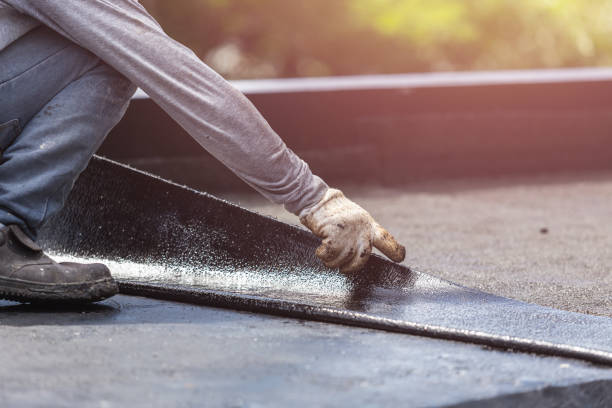 Professional Basement Waterproofing technician working in Summit, WA
